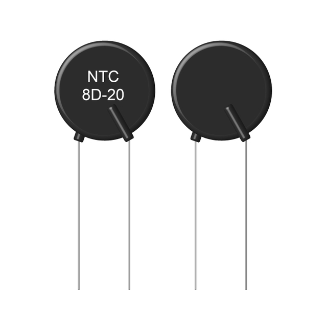 NTC 热敏电阻 MF72 系列 8D-20 8Ω 6A 盘式过流保护器件